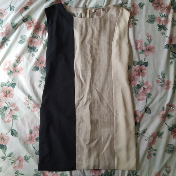 *SALE* Colorblock Sleeveless Lined Dress - Picture 2 of 9